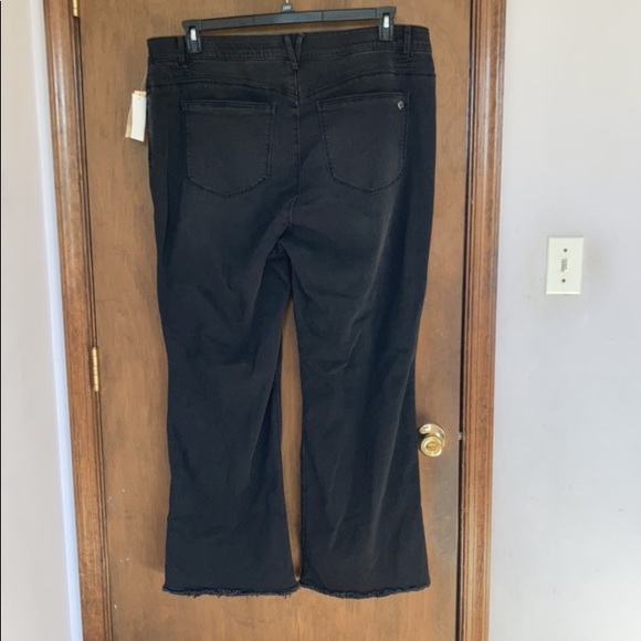 Democracy ab solution high rise itty bitty more boot jean raw hem 22W - Picture 12 of 17